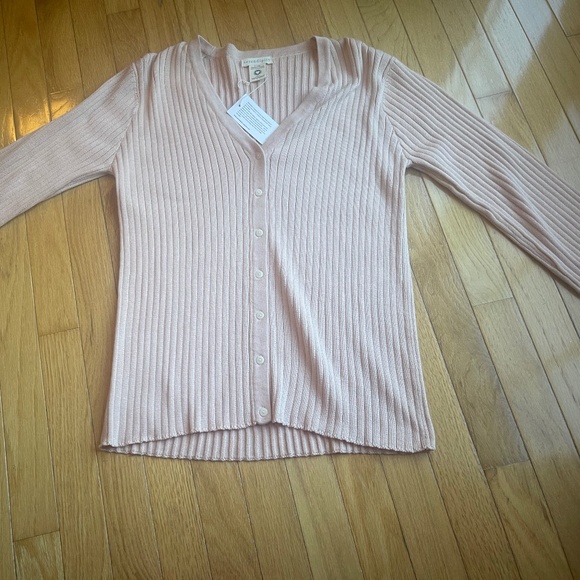 NWT Serendipity Organics Pink Cardigan – Soft, High-Quality, Brand New - Picture 3 of 5